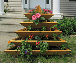 5 level planter