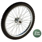 20" Flat Free Wheels for Smart Cart (1 Pair)